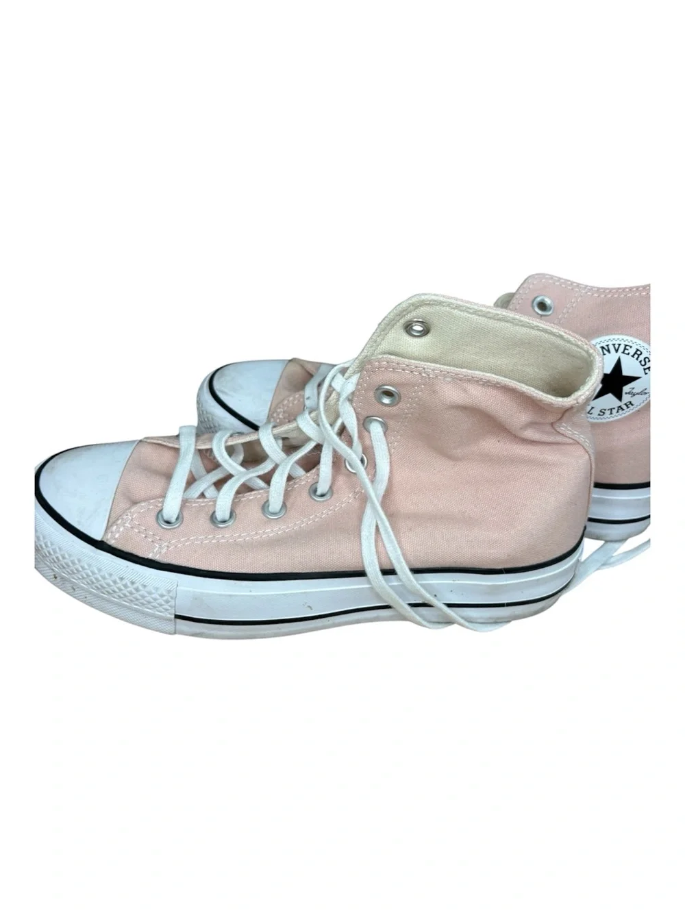 Converse Chuck Taylor All Star Lift Hi platform sneakers pink size 7.5